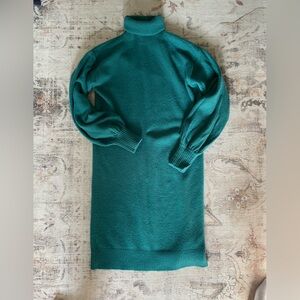 J. Crew Teal Sweater Dress